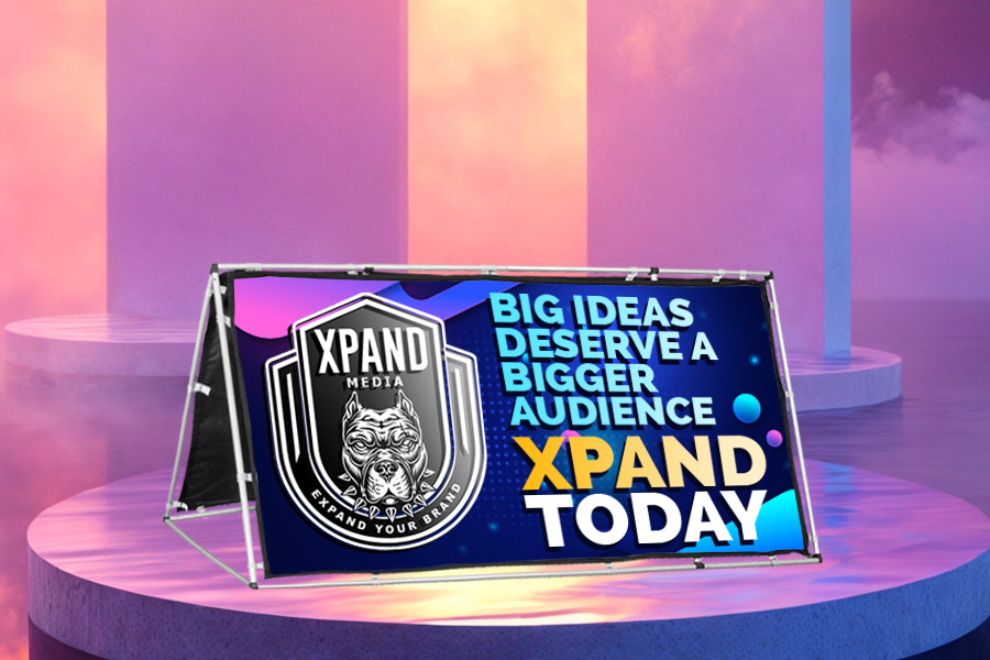 A-Frame Banners, Versatile & Easy-to-Assemble Display