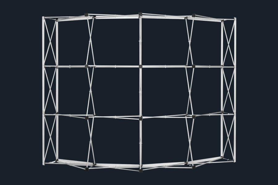 Curved Banner Walls, The Ultimate Indoor Branding Solution