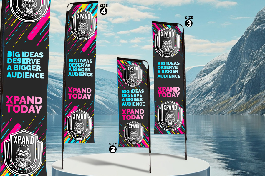 Branded Telescopics Flags